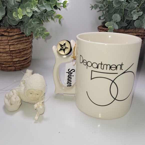 NWT's Department 56 Mug & Dept 56 Snow Babies Bisque Starry Night Ornament - Picture 1 of 6